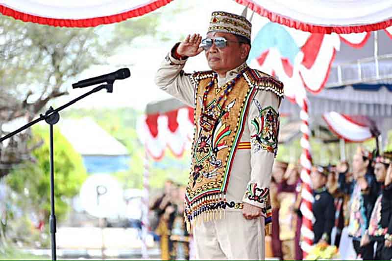 Gubernur Pimpin Upacara Harjad ke-23 Gumas