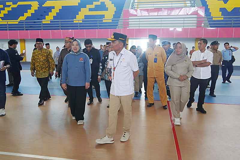 Gubernur Tinjau Kesiapan Sarpras Porprov 2026 di Pangkalan Bun