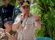 Gubernur Tinjau Lokasi Pembangunan SMK Kinjil