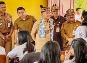 Gubernur Tinjau Sapras SMAN 3 Palangka Raya