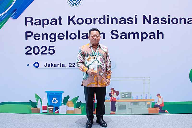 Hadiri Rakornas KLHK, Wiyatno Komitmen Dukung Strategi Nasional Pengelolan Sampah