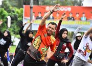Ikuti Senam Bersama, Wabup Harapkan Momentum Jalin Kebersamaan