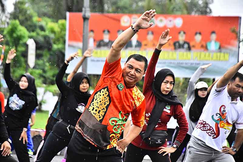 Ikuti Senam Bersama, Wabup Harapkan Momentum Jalin Kebersamaan