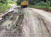 Jalan Gumas-Mura Rusak Parah, Kejaksaan Diminta Turun Tangan