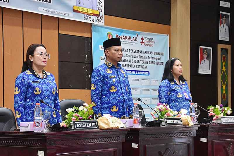 Pemkab Katingan Luncurkan Aplikasi SRIKANDI