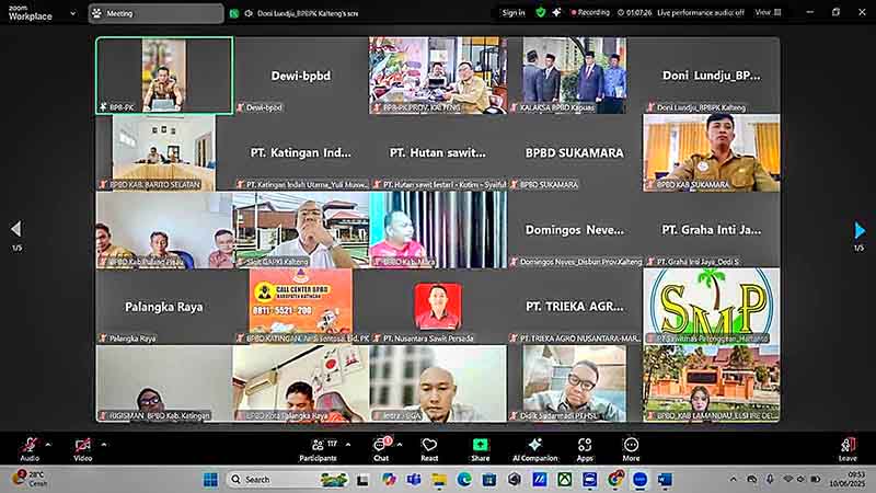 Pemprov Perkuat Deteksi Dini Dalam Pencegahan Karhutla