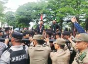 Satpol PP Turut Serta Amankan Aksi Damai Aliansi TAM