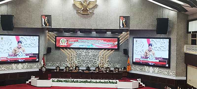 Wagub Sampaikan Jawaban Pemandangan Umum Fraksi 