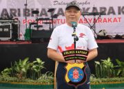 Pj Sekda Kapuas Antusias Ikuti Jalan Sehat Polres