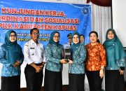 Ketua TP-PKK Sambangi Kecamatan Kapuas Murung