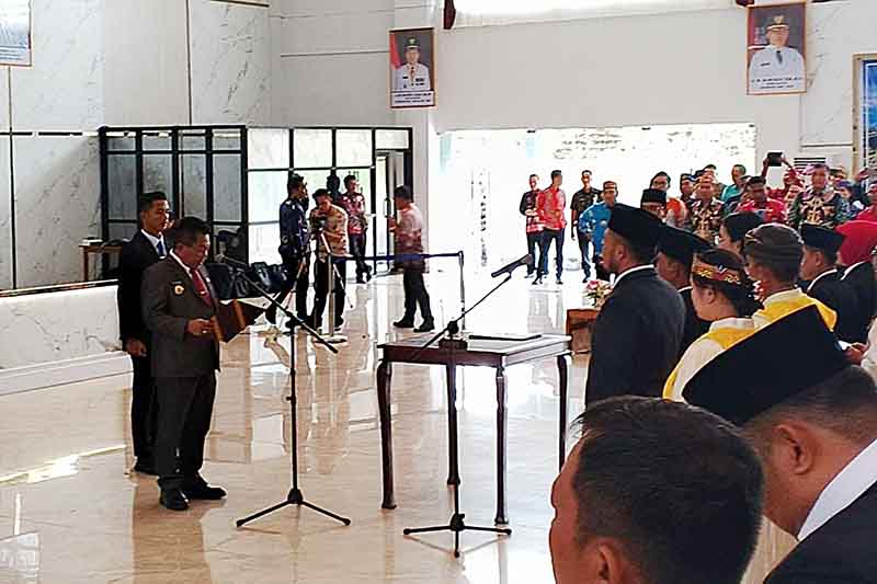 Wiyatno Lantik 208 Orang Plt Kepala Sekolah Menjadi Definitif 