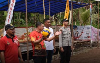 Wabup Buka Turnamen Bola Voli Laskar TBN Cup II Tahun 2025