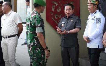 Bupati dan Wabup Sambut Kunker Pandam XII/Tanjungpura