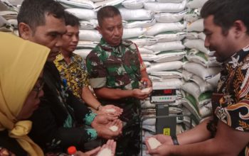 Ratusan Ton Beras CPP Siap Disalurkan