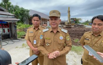 Bupati Tinjau Proyek Fisik Dikerjakan DPU Gumas