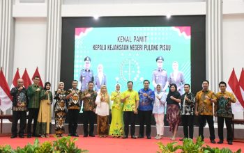 Bupati Hadiri Kenal Pamit Kajari Pulpis