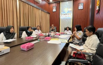 Wabup Gumas dan Pihak RSUD Kuala Kurun Kunker ke Dinkes Kalteng
