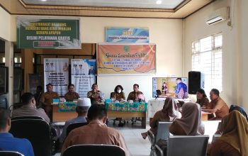 Disdukcapil Pulpis Gelar FKP Tentang Standar Pelayanan