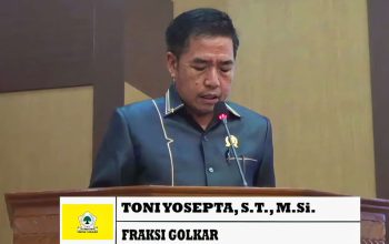 Fraksi Golkar Setujui Penetapan Empat Raperda