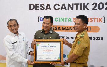Bupati Pulpis Hadiri Pencanangan Desa Cinta Statistik