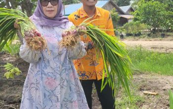 Siti Nafsiah Serap Aspirasi Petani dan Nelayan di Katingan 