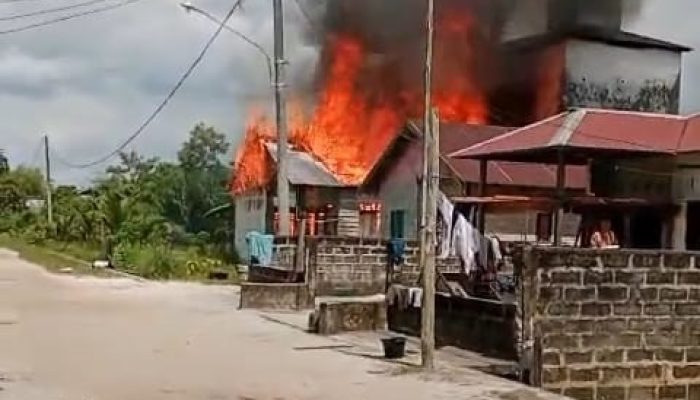 Kebakaran Terjadi Lagi di Kotim, Satu Rumah Ludes
