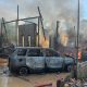 Rumah Terbakar, Dua Mobil Ludes di Baamang