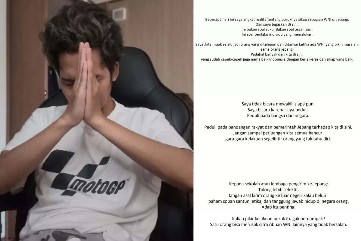 Gubernur Miyagi Dukung Pekerja Asing, Influencer Indonesia Ingatkan WNI Tak Buat Ulah di Jepang