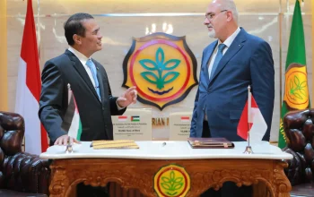 Indonesia Bantu Palestina 10 Ribu Ton Beras dan Siapkan 15 Ribu Hektar Lahan Pertanian di Sumsel
