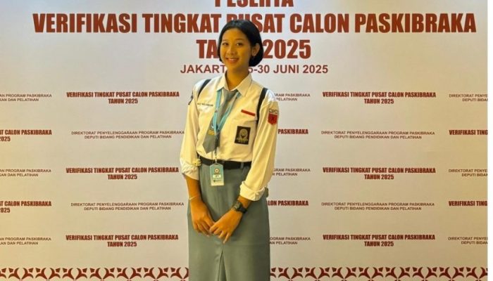 May Wulandari, Putri Bartim Jadi Paskibraka Nasional