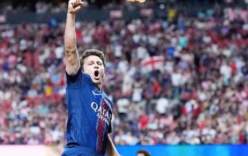 Pemain PSG Joao Neves