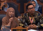 Lesti Kejora saat Bersaksi di Hadapan Hakim Konstitusi