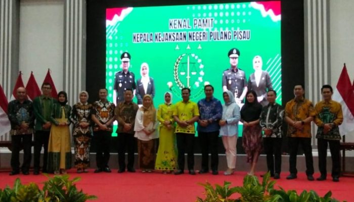 Bupati Hadiri Kenal Pamit Kajari Pulang Pisau