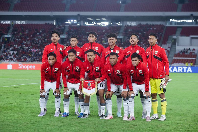 Starting XI Timnas Indonesia saat melawan Filipina di Grup A Piala AFF U-23 2025