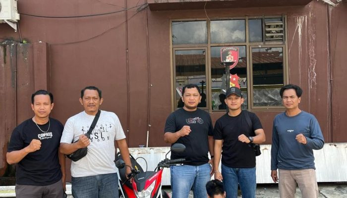 Alasan Jemput Teman, Residivis Bawa Kabur Motor