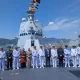 KRI Brawijaya-320 Mulai Pelayaran ke Surabaya