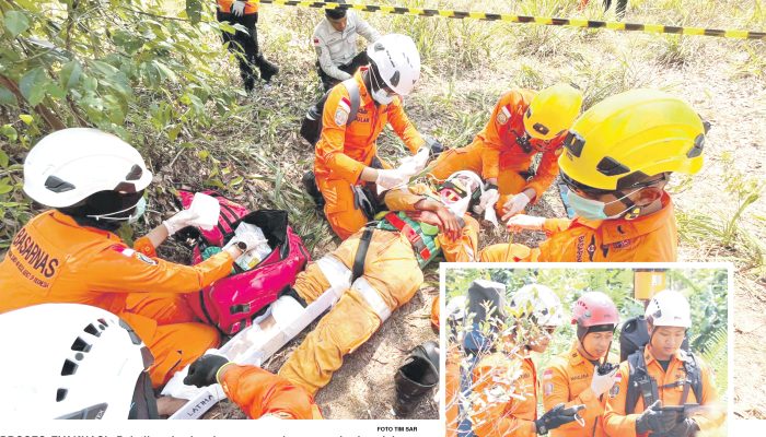 Pesawat Latih Jatuh di Hutan, Tim SAR Gerak Cepat
