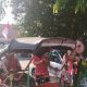 Meriahkan HUT ke-80 RI, Dinkes Kapuas Bagikan Bendera Merah Putih