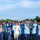 Jalan Santai Bersama Pelajar dan Warga di Muara Teweh