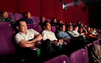 Bupati Pulpis Bersama Forkopimda Nobar Film Believe